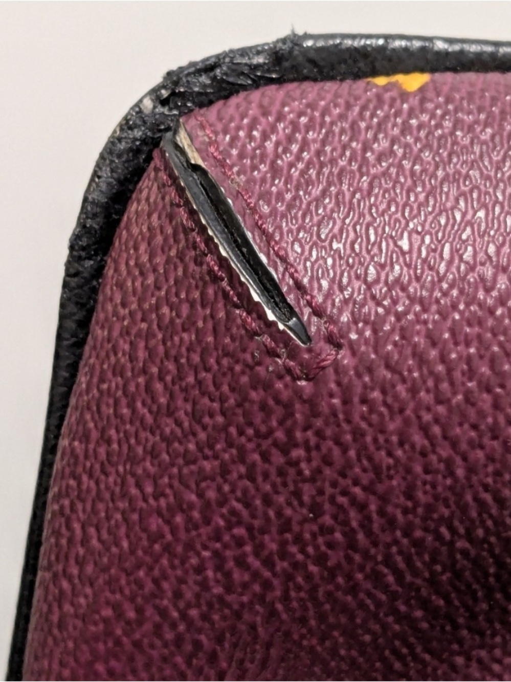 COACH TAYLOR CROSSBODY IN FLORAL PRINT COATED CANVAS Plum Purple - Picture 9 of 10